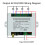 AC100-240V Wireless 4CH Remote Controller LED Light  Relay Output Radio RF Remote Control 433MHz Receiver 2