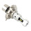 2 Pack 100W H4 LED Motorcycle Headlights 6000K White Light 6