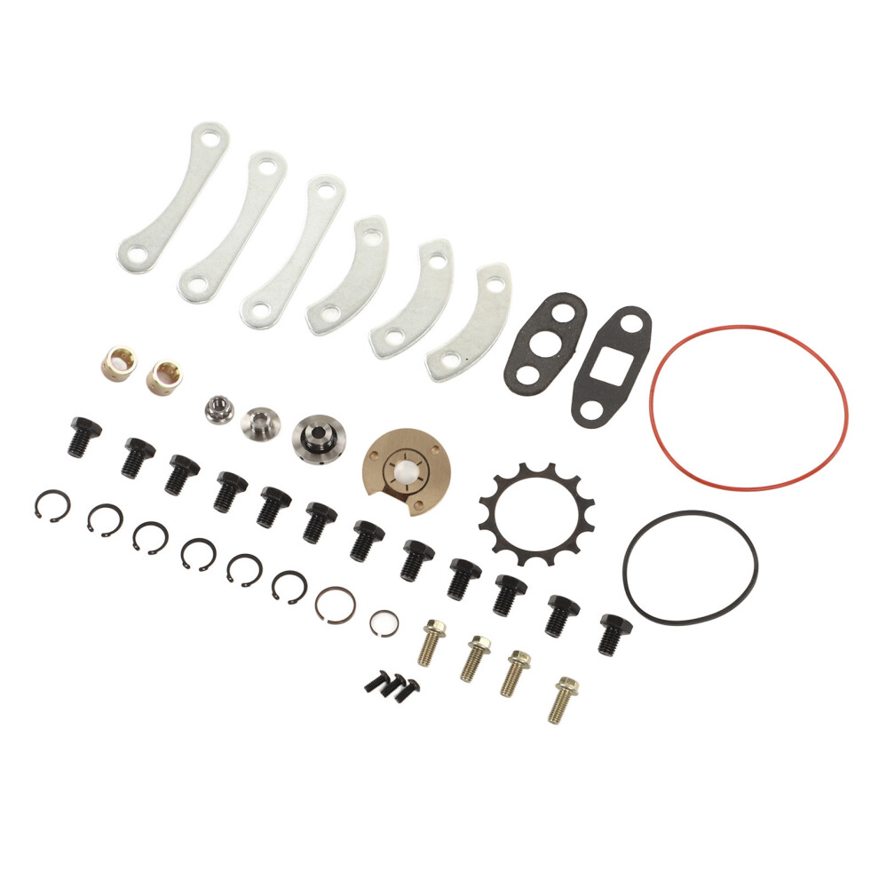 44Pcs Turbo Repair Kit Metal Alloy For T3 T4 T04e T04b Rebuild 8711370476877