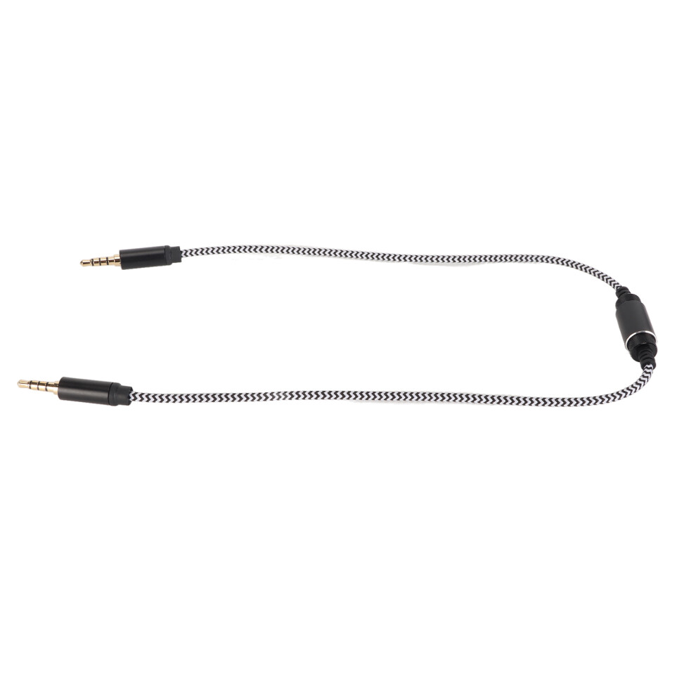 Bi-Directional 3.5Mm Recording Cable, 50Cm, Noise Reduction, Compatible With Android/Ios/Pc 9451370478684
