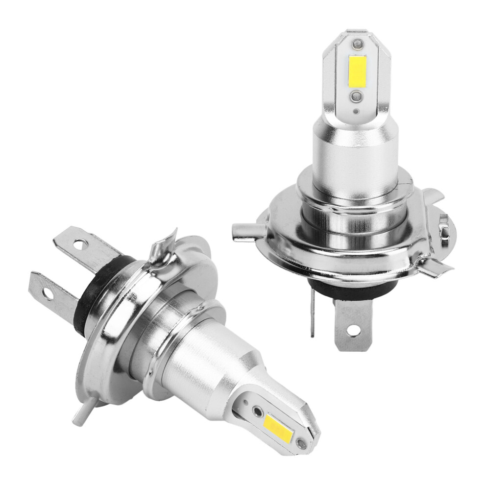 2Pcs 110W 2600Lm H4 Motorcycle Led Headlight Bulbs For Car Suv Truck Yellow 9451381762925