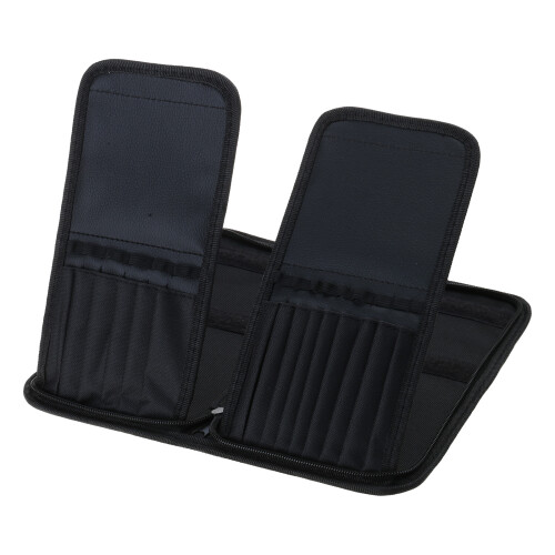 Makeup Brush Holder Organizer 15 Pockets Folding Makeup Brushes