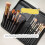 Makeup Brush Holder Organizer 15 Pockets Folding Makeup Brushes 7