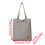 Functional Handbag Nylon Shoulder Bag Large Capacity for-Khaki 4
