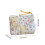 Gesteppte Baumwoll-Make-up-Tasche mit Reißverschluss,-Blau 5