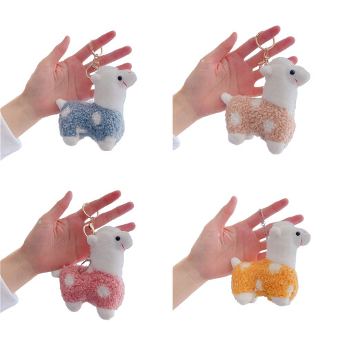 Porte-clés de poupée Compact et Portable, pendentif en-Bleu 1