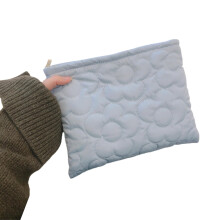 Sac de rangement cosmétique pour voyage, sac-Bleu ciel