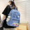 Sac à dos polyvalent à Double sangle, sac à-Sac simple rose 6
