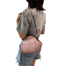 Convenient Crossbody Bag PU Shoulder Purse for Organized-Pink