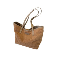 Versatile Bag Large Capacity Trendy Winter Plush Bag-brown