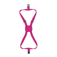 Luggage Binding Belt Telescopic Travel Bag Fixed Belts-Hot Pink