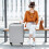 1 paire A191 valise bagages remplacement pivotant-Or Rose 5