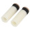 12 Stück Weiße 11mm PU Leder Pool Queue Tips Ersatz für Billard 11