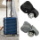 1 paire A191 valise bagages remplacement pivotant-Or Rose 3