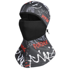 Maschera invernale per il viso per il freddo, passamontagna da sci con protezione completa del viso e design antivento, leggero, comodo, traspirante,