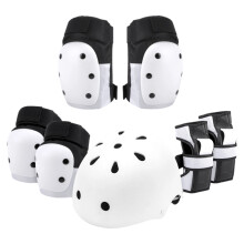 Skateboard Helmet for Kids, Adjustable Height Shock Absorbing Protective Headgear with Ventilation System and Lightweight Design, Multi-Sport Safety P
