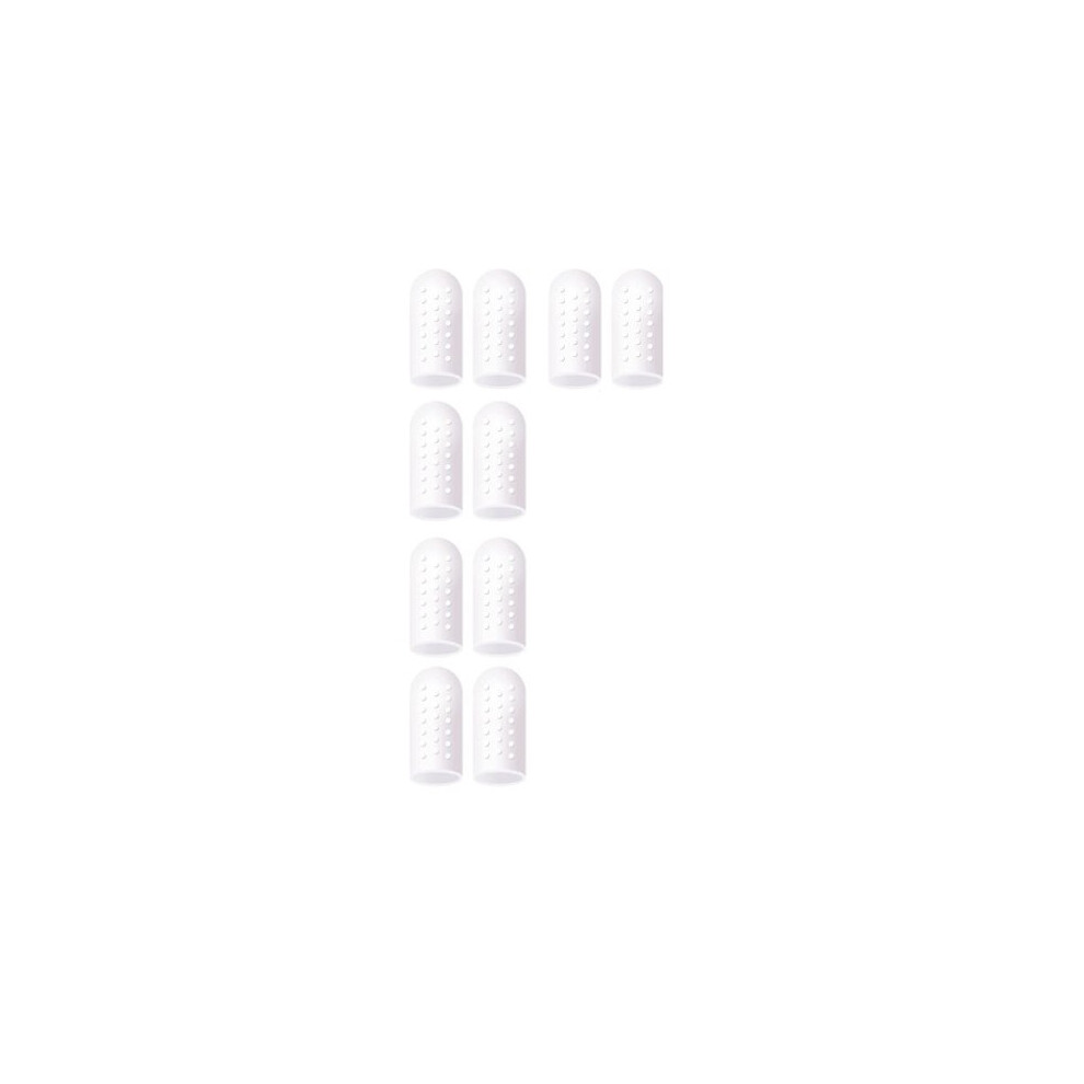 Silicone Finger Protectors, Easy To Adjust And Reusable Breathable Finger Cots For Instant Relief From Corns, Blisters, And Irritation, Medical-Grade