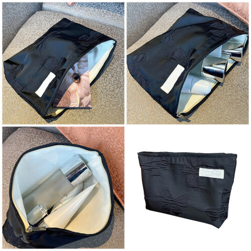 Kulturbeutel-Organizer, tragbare Make-up-Tasche,-Weiß 2