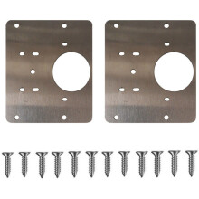 Ensure Firm Attachment Of Hinge To Door, Overlay Hinges Convert Fixed Stress Point To Force-bearing Area, Stainless Steel Hinge Repair Plate, Kitchen