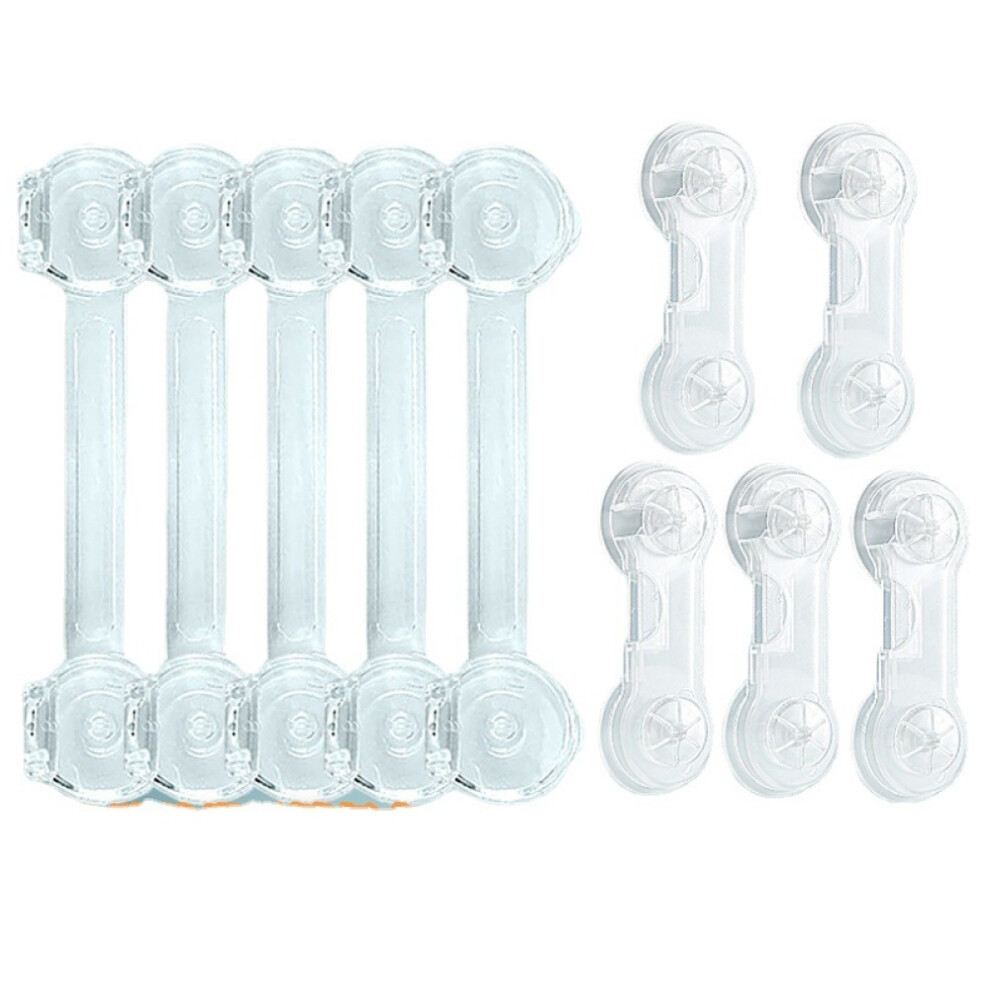Durable Child Safety Locks, Non-Toxic, Resistant To Deformation And Aging, Transparent Design, Easy Installation Without Tools, Multipurpose For 9358999325880