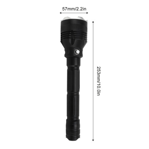 Underwater 8000LM Diving Flashlight with 3 Modes and Secure Lanyard 1