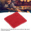 Pool Queue Polierer & Reiniger - Rote Snooker & Billardqueue Polier-Kit 3