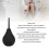 Soft Silicone Enema Cleaner 150ml Backflow Prevention Deep Cleaning Style 1 4
