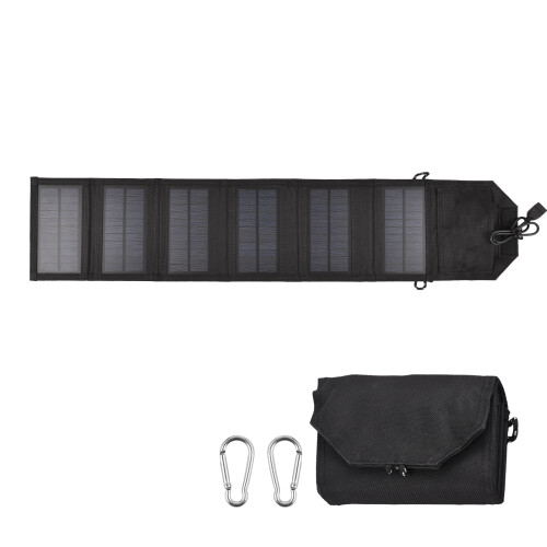 10.5W Portable Foldable Solar Panel with USB, Lightweight & Durable
