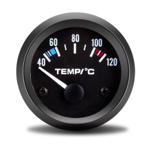 Medidor digital para carro e caminhão, medidor mecânico de temperatura da água com função de alarme, alta sensibilidade, fácil operação com