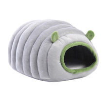 Pet Cozy Home Winter Warm Bed Nest for Small Pet Hedgehog-Gray