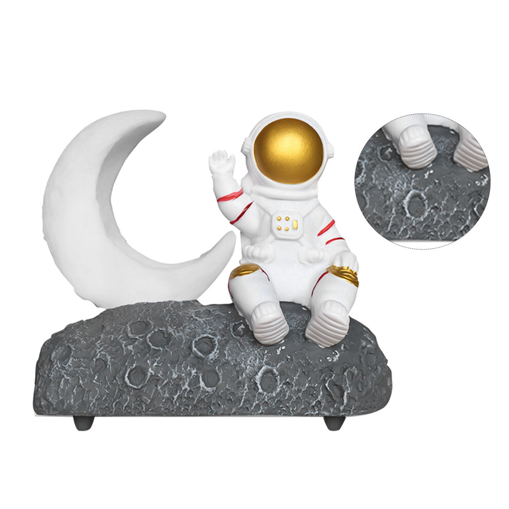 Wireless Astronaut Moon Led Bluetooth Speaker Fm Radio & Usb Gold 5041377621103