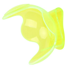 Fluorescent Yellow ABS Tennis Ball Clip Holder, 48g Waist Trainer