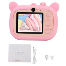 Direct printcamera voor kinderen, thermische direct printcamera met touchscreen, 8MP, schattig cartoonontwerp, digitale camera voor kinderen,
