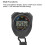 Digital Stopwatch Timer Multi Function Interval Timer With Large Display Time Calendar Alarm Stopwatch Waterproof Key Control Design Simple To Operate 7