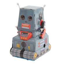 Einzigartiges aufziehbares Roboterspielzeug – Nostalgisches Geschenk für Feiertage & Partys