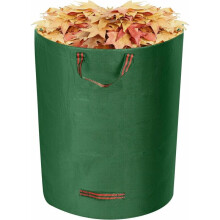 Garden Waste Bags, Reusable Yard Waste Bag with Reinforced Handles, Poetic and Elegant Design