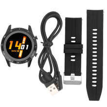 Smartwatch magnetisk USB-oplader, rejsevenligt bærbart design til integrerede glas-smart-enheder, understøtter Bluetooth-opkald,