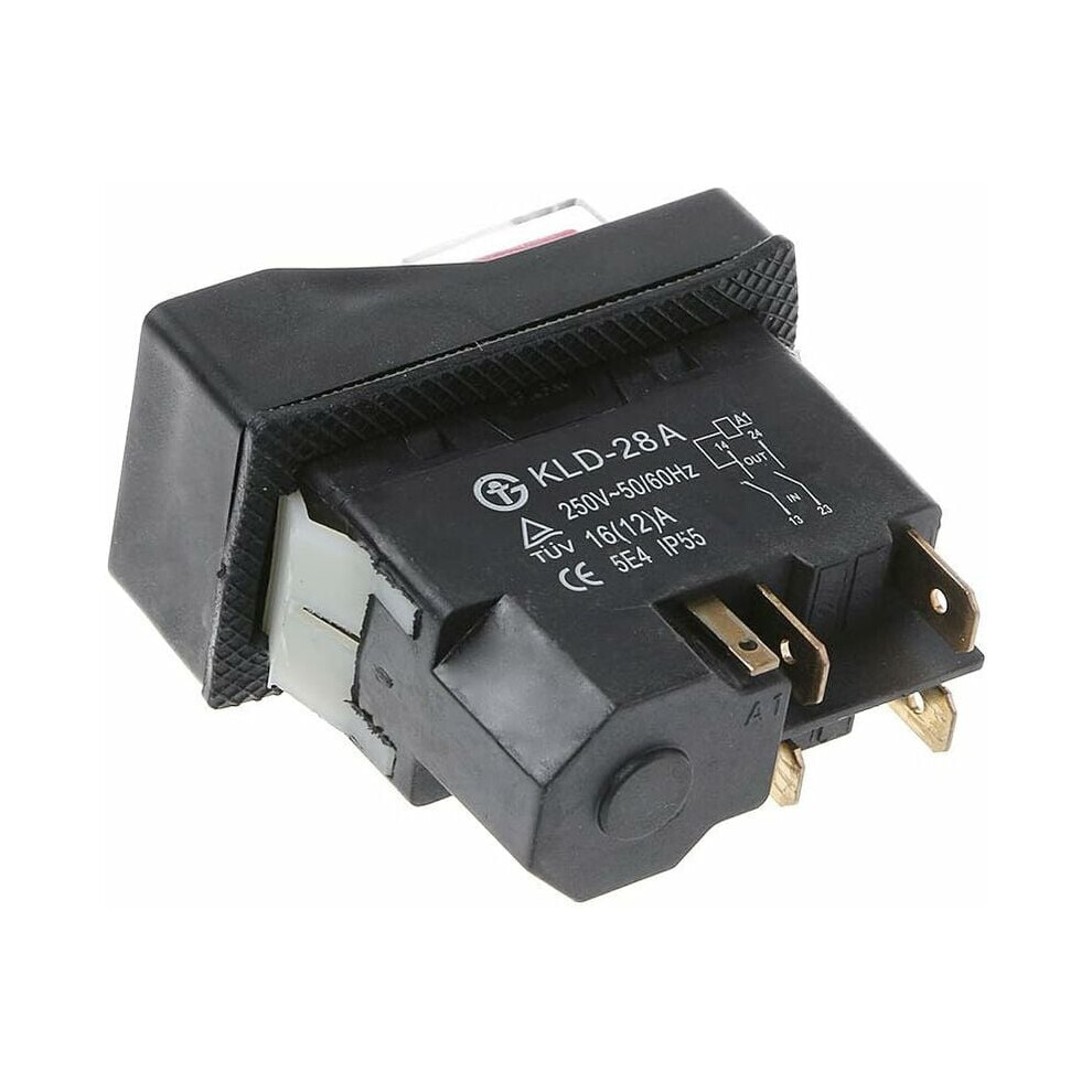 Safety Switch For Machinery, Motor Driven Appliances, Electromagnetic Switches Under Voltage Protection Double Pole Cut Off For Power Tools, 9169997189622