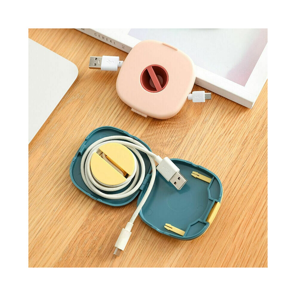 Cord Keeper, Retractable Cable Winder Organizer For Portable Cord Management, Bright And Shiny Three Colors, Adjustable Length For Your Convenient 9169997189653