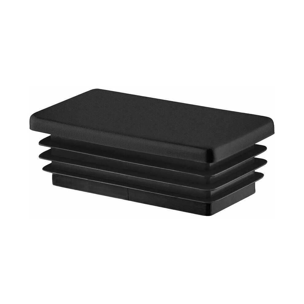 Outdoor Projects Cover, Square Tubing Plastic Plug, Furniture Inserts Protection Glides, Ribbed Plugs For Patio Furniture, Durable Water-Resistant 9405630015874
