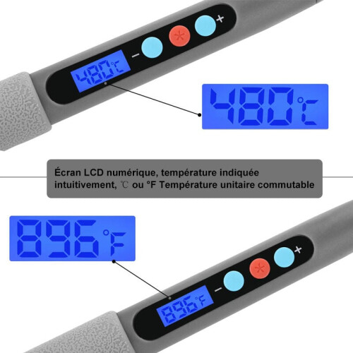 Nut Insert Tool For 3D Printed Pieces 3D Printing Tool With Digital-Controlled Temperature Portable Storage Bag For Easy Access 2