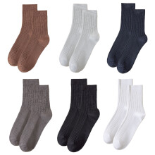 Dames sokken met ronde hals, ademend en comfortabel voor de hele dag, met een klassiek design, warm en comfortabel voor alle seizoenen, gemaakt van