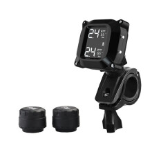 Sistem de monitorizare a anvelopelor pentru motociclete, TPMS universal cu senzori ultra-ușori pentru monitorizare în timp real, afișaj wireless
