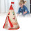 Φορητή παιδική σκηνή παιχνιδιού, μοναδικής σχεδίασης ινδική σκηνή από καμβά Teepee 3