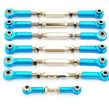 RC Steering Linkage Rod For RC Car Aluminum Alloy Upgrade Parts High Quality Material Compatible With HSP And Traxxas Models Premium Material Durable