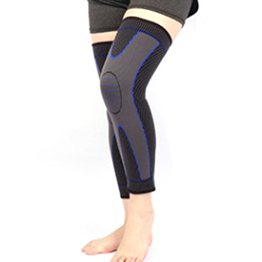 High-Performance Compression Leg Sleeve, Ergonomic Design for All-Day Comfort, Patella Reinforcement Knee Sleeve with True Graduated Compression for F