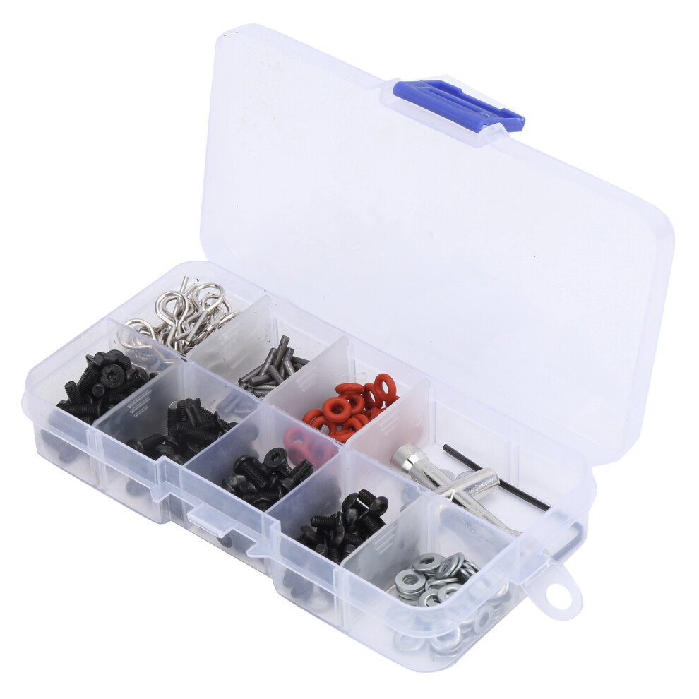 Rc Screw Kit Universal Screws Assortment Set Corrosion Resistance Metal Fasteners For Traxxas Axial Arrma Rc4wd Hsp Rc Crawler Cars Trucks Buggy Acces 9463374069874