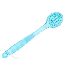 Geniet thuis van een spa-ervaring met deze doucheborstel voor een exfoliërende rug, massagefuncties voor alle huidtypen, duurzame lange steel,