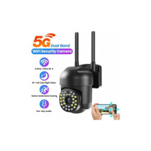 AI-Enhanced Outdoor Security Camera, 2MP Full Color PTZ IP with Infrared Night Vision, 360 Pan-Tilt Control for Comprehensive Coverage, 1920*1080P