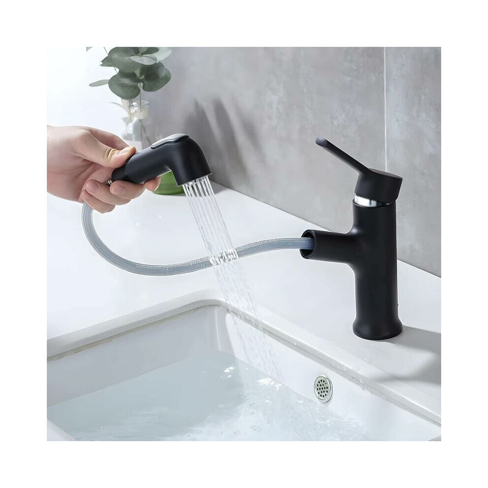 Innovative Bathroom Sink Faucet, 360 Degree Swivel For Unrestricted Movement, Brass Construction Ensuring Strength And Durability 9173940302600
